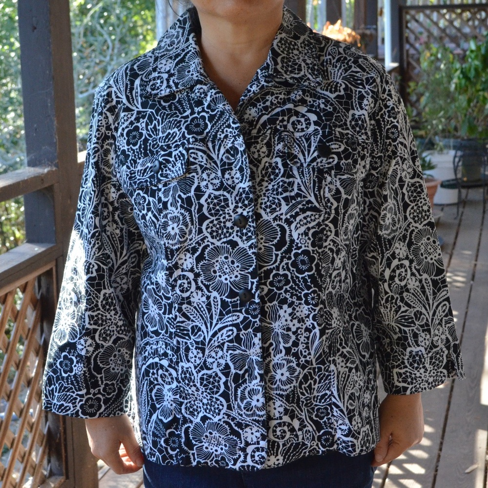 Koret Size L Cotton Women Twill Jacket